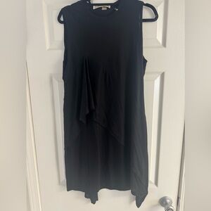 Diane Von Furstenberg Black Sleeveless Dress
